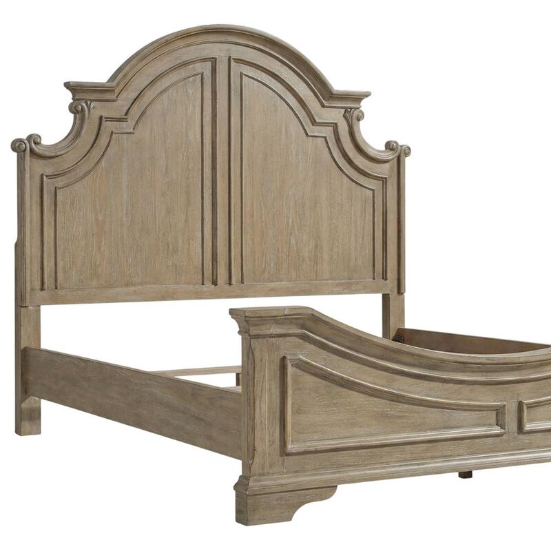 Liberty Furniture Magnolia Manor Queen Panel Headboard in Weathered Bisque image number 0