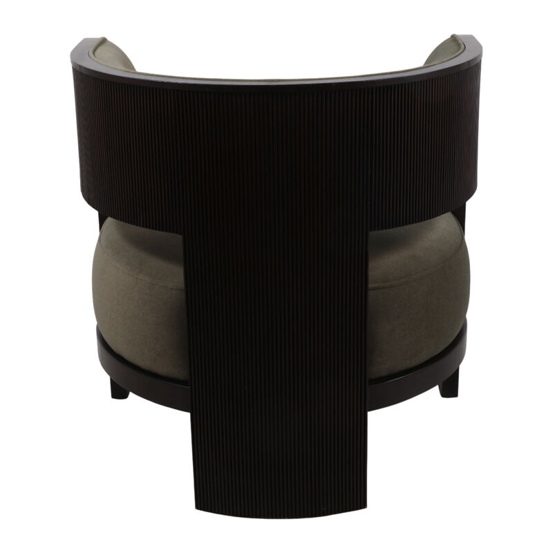 Owenlake Curved Accent Chair image number 5