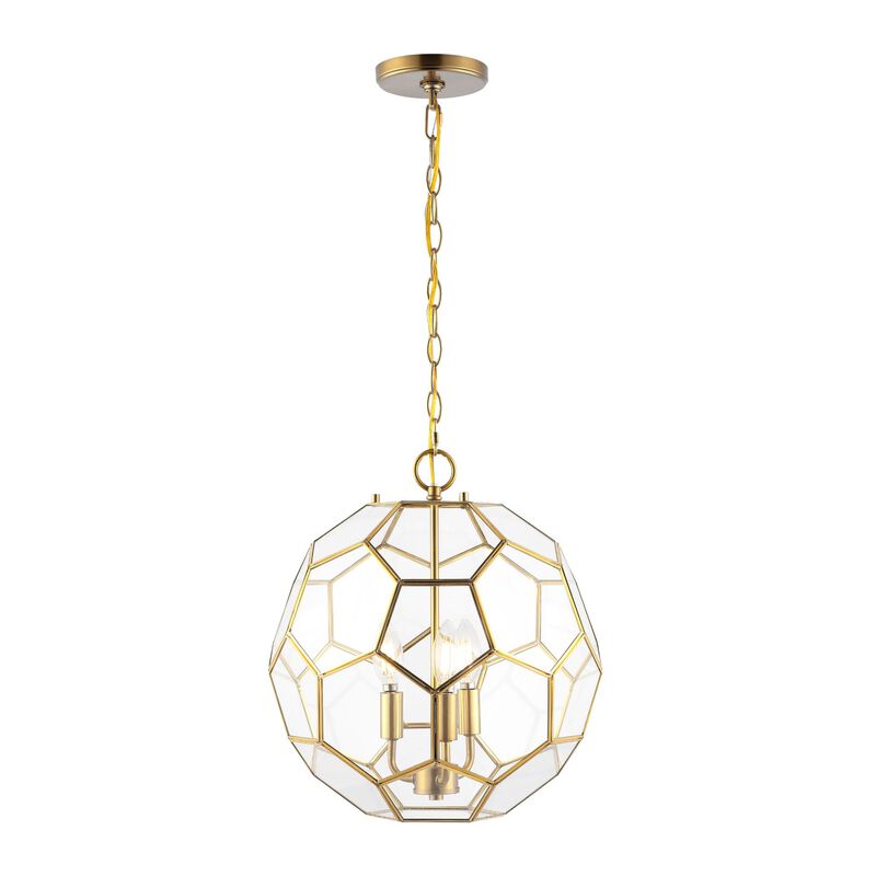 Bee Modern Bohemian Iron/Glass LED Pendant