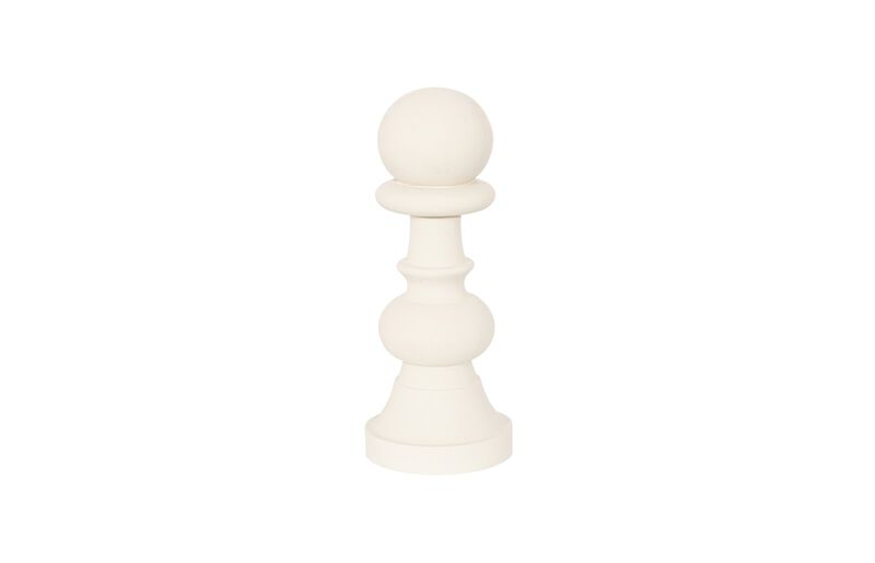 Pawn Chess Sculpture, Cast Stone