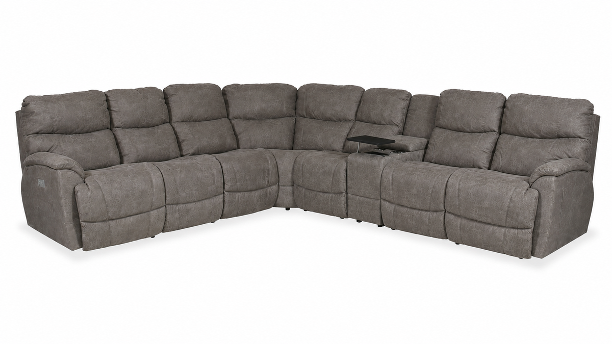 Trouper Sable 6-Piece Power Sectional with Console