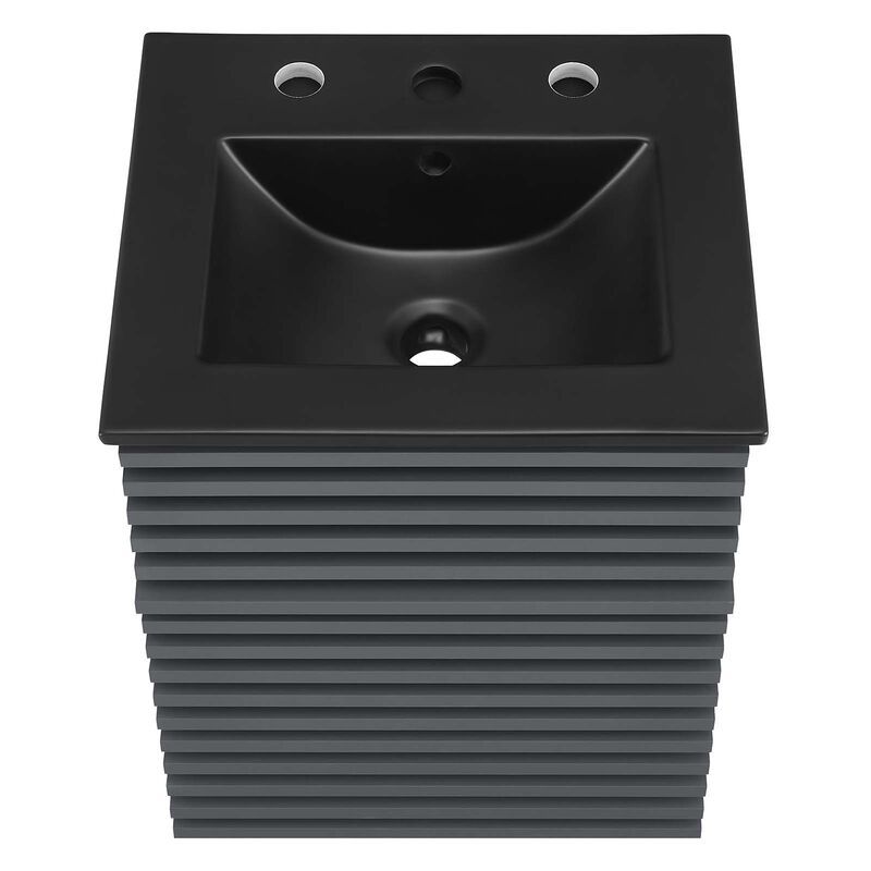 Render 18" Wall-Mount Bathroom Vanity image number 4