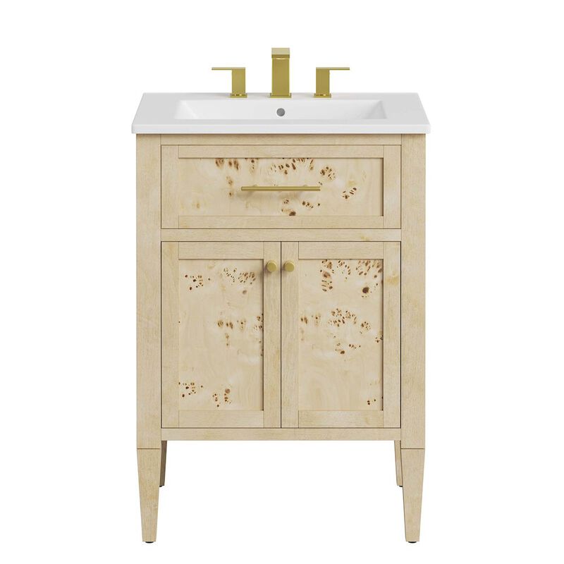 Modway Elysian 24 Wood Bathroom Vanity
