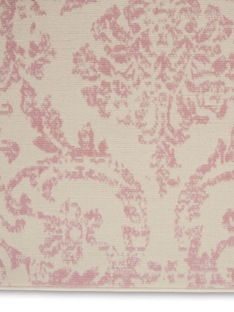 Jubilant JUB09 Ivory/Pink 4' x 6' Rug