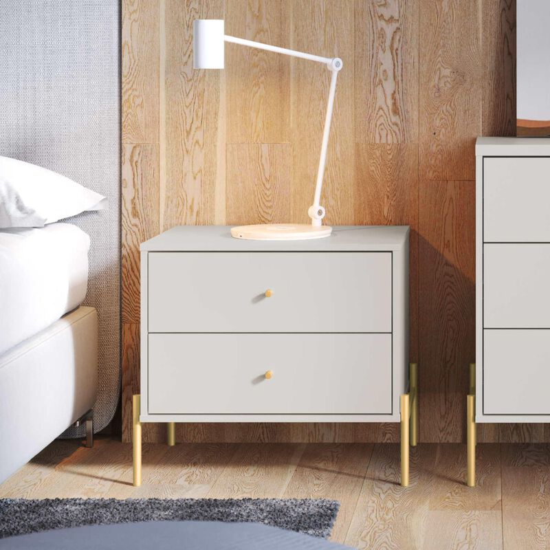 Jasper White Nightstands (Set of 2)