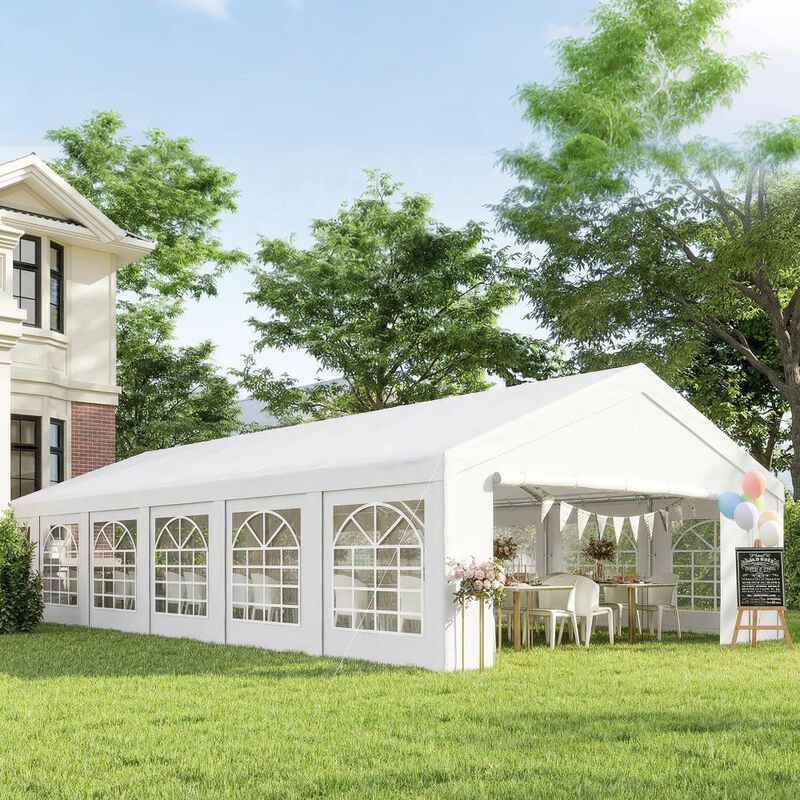Hivvago Heavy-Duty 23' x 39' Event & Wedding Canopy image number 1