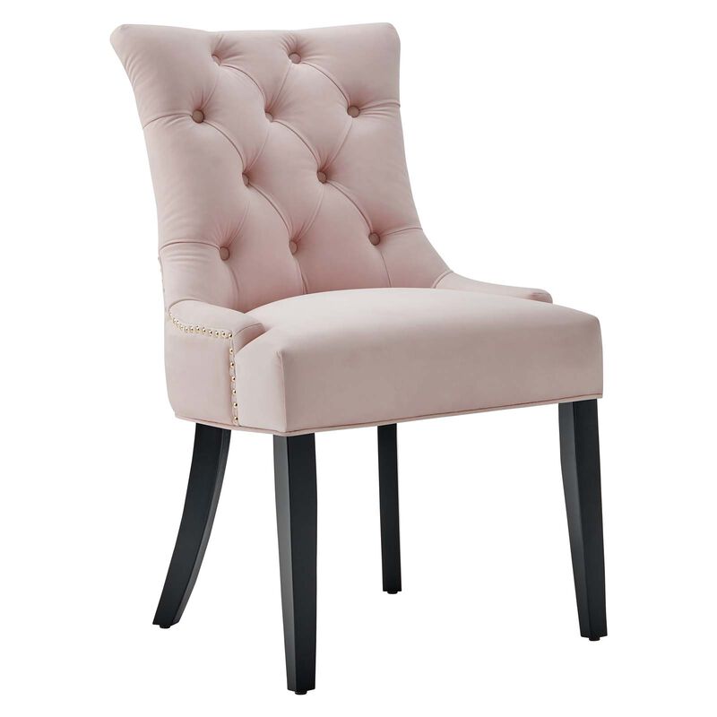 Regent Tufted Performance Velvet Dining Side Chairs - Set of 2 image number 1