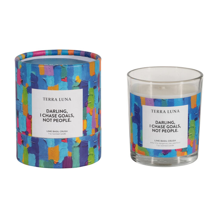 I Chase Goals Boxed Candle