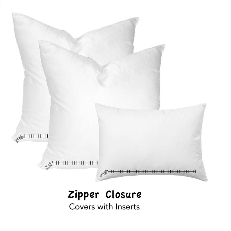 Indoor/Outdoor Soft Royal Pillow, Zipper Cover w/Insert，16x16