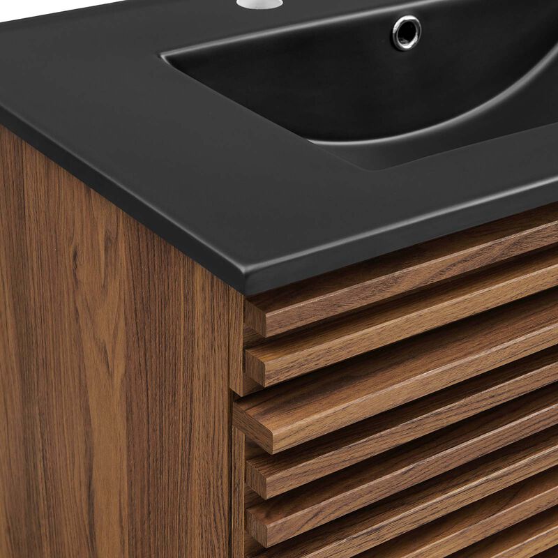 Render 30" Wall-Mount Bathroom Vanity image number 7