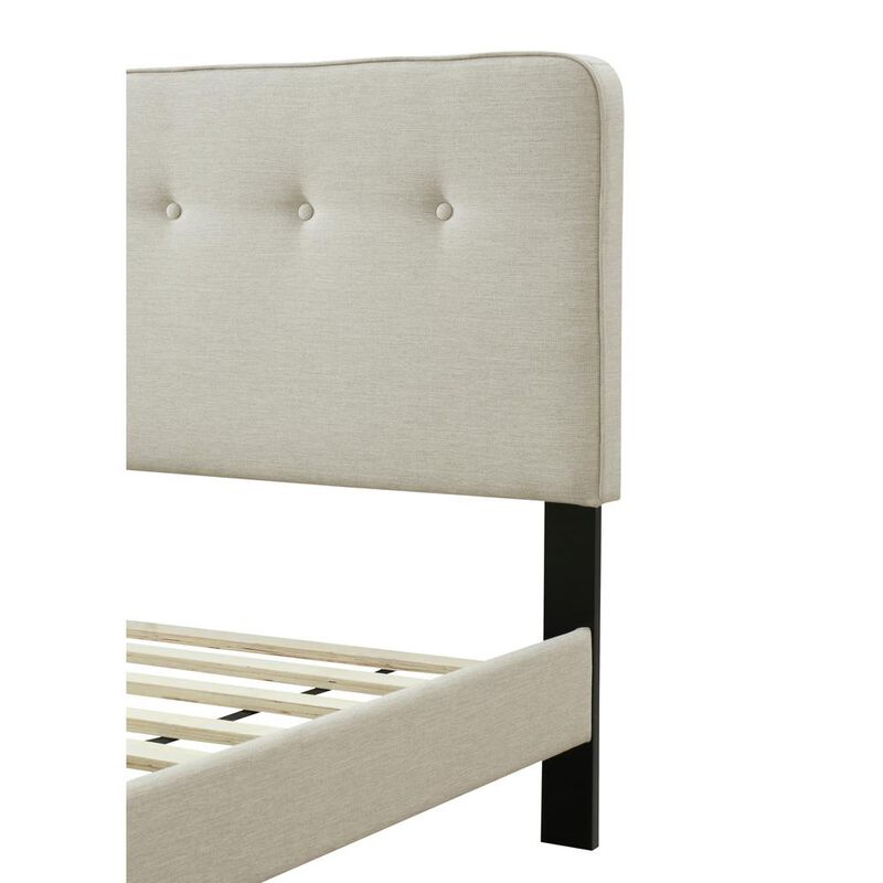Amelia Upholstered King Bed In A Box