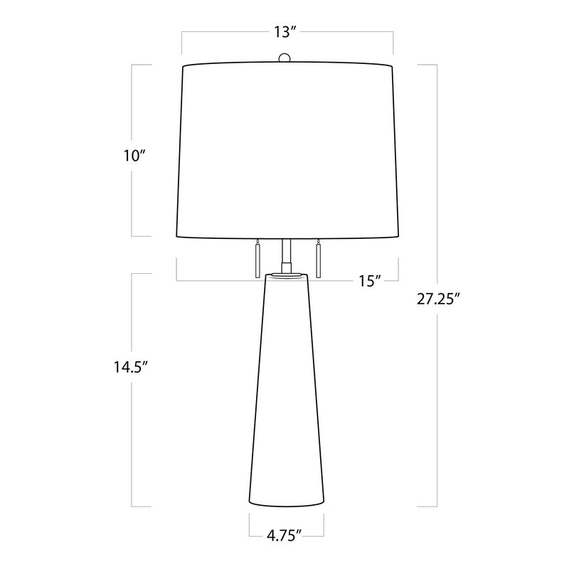 Austen Alabaster Table Lamp
