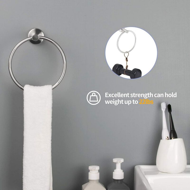Zeblex Stainless Steel Bathroom Hardware Set image number 5