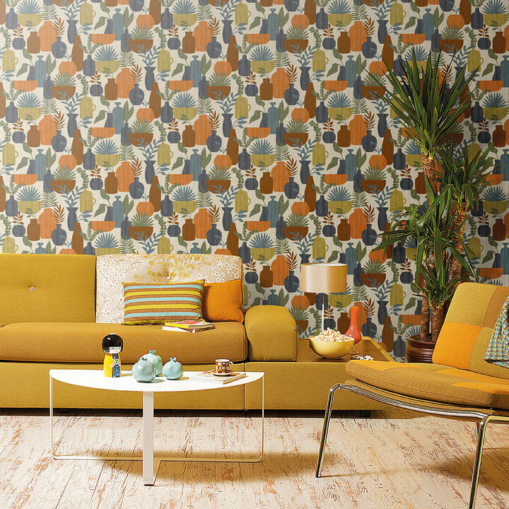 Botanica Clayworks Wallpaper