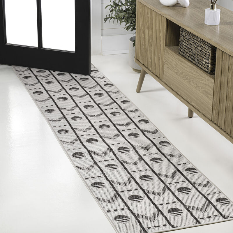 Soren Modern Geometric Indoor/Outdoor Area Rug