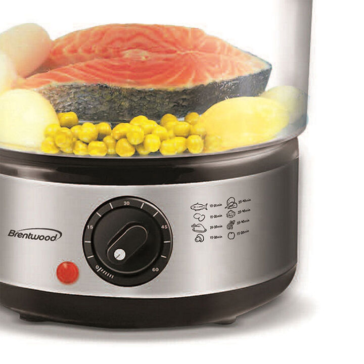 Brentwood 2 Tier Food Steamer