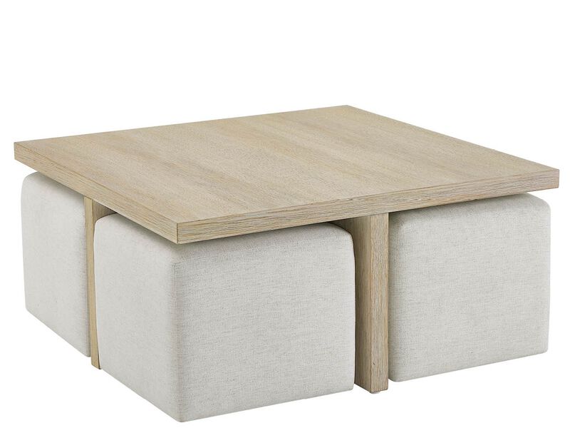 Dockside Cocktail Table with Ottomans image number 1