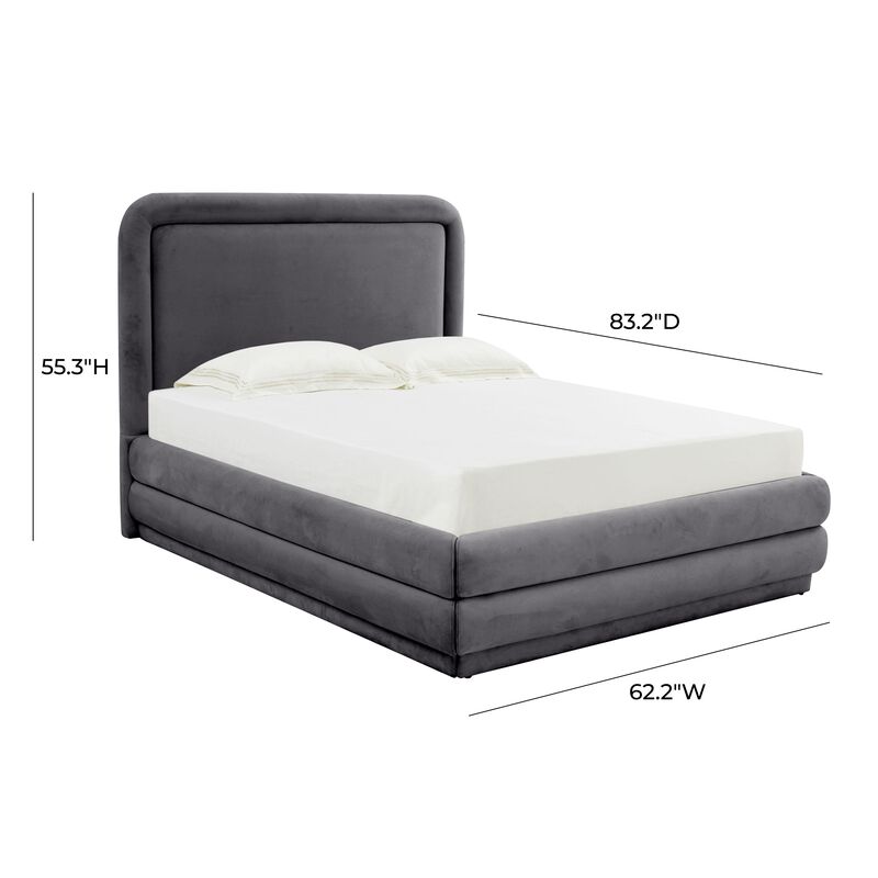 Briella Velvet Bed image number 4