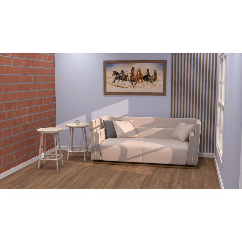 Carolina Living Illona 24 Counter Stool - Set of 2 - Whitewash