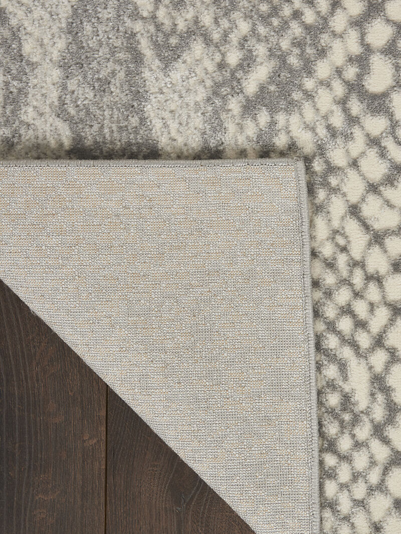 Solace SLA06 Ivory/Gray 5'3" x 7'3" Rug