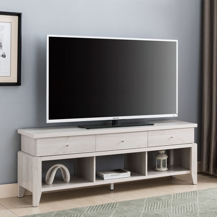 TV Stand White Oak
