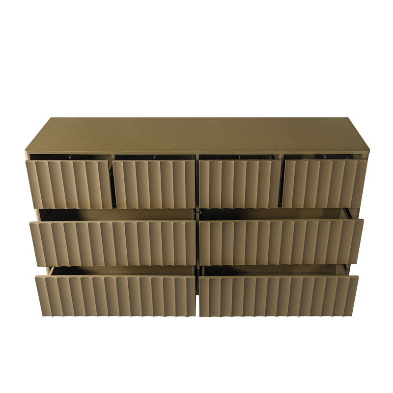 Fipet Mid Century Fluted Dresser image number 7