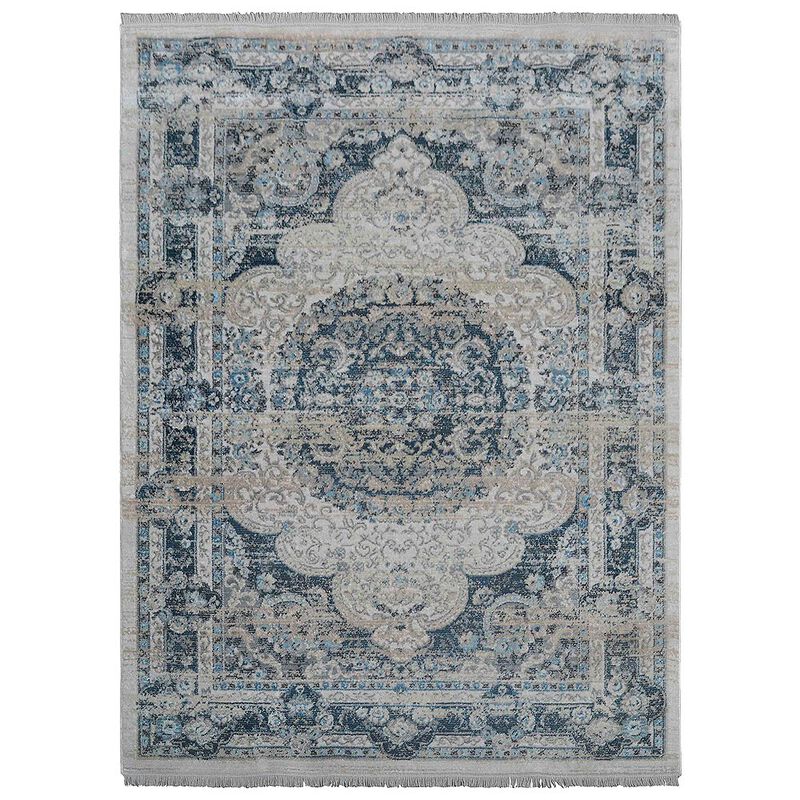 RUGSOTIC CARPETS MACHINE MADE POLYESTER AREA RUGS  - Rectangle Shape, Classic Oriental Traditional  Design, Low Pile Machine Made Area Rugs (M00104) image number 0