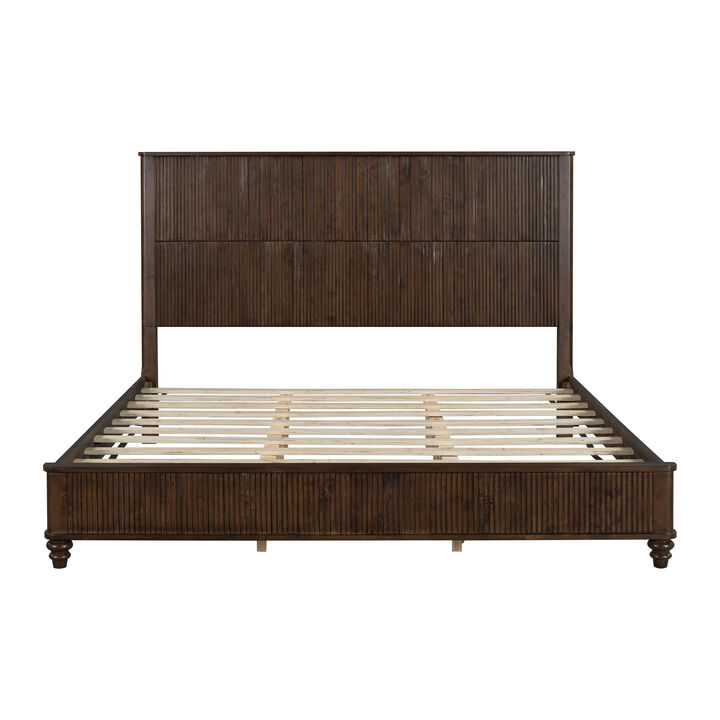 Zafblu King Platform Bed