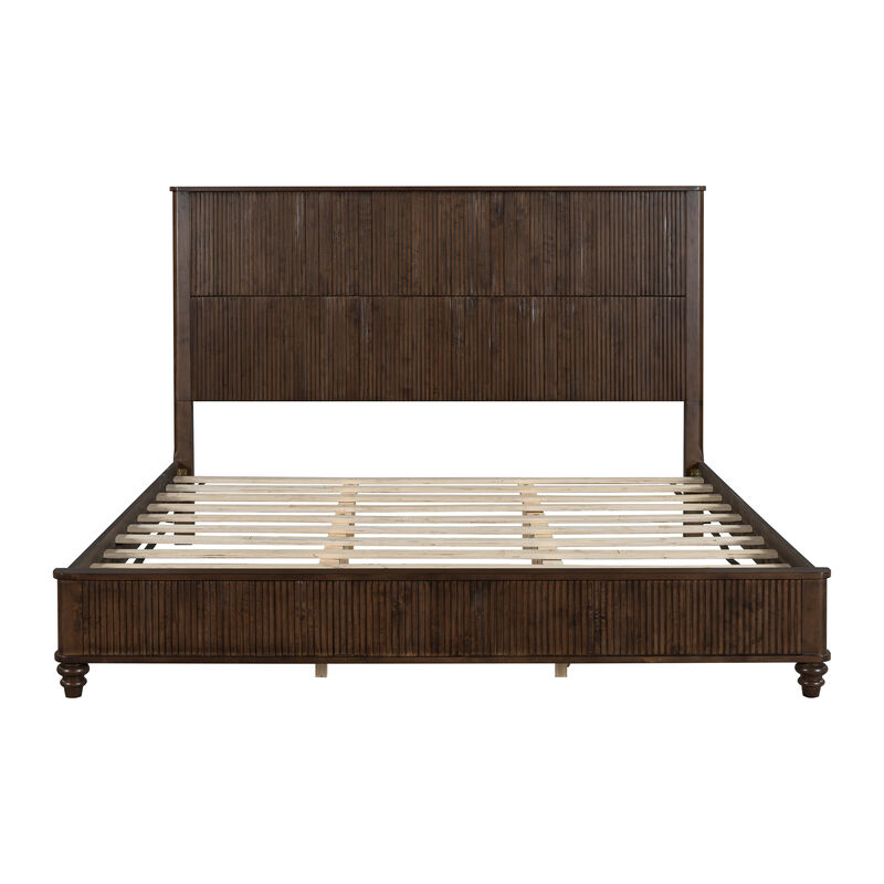 Zafblu King Platform Bed image number 0