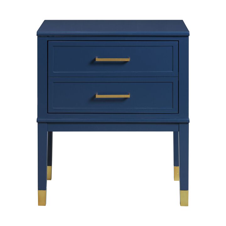 Brody Side Table in Navy