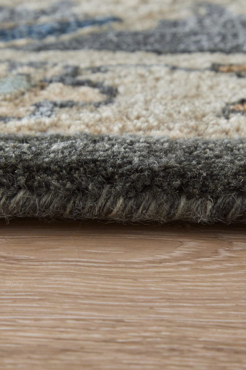 Rylan 8643F Charcoal 5' x 8' Rug image number 8
