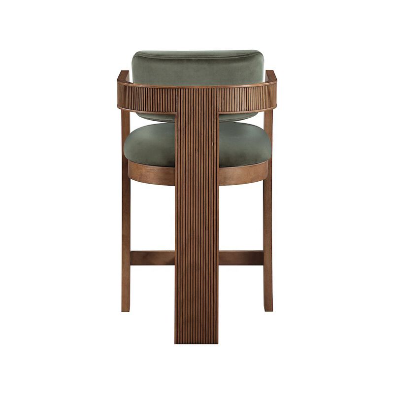 Meridian Furniture Sacha Velvet Stool