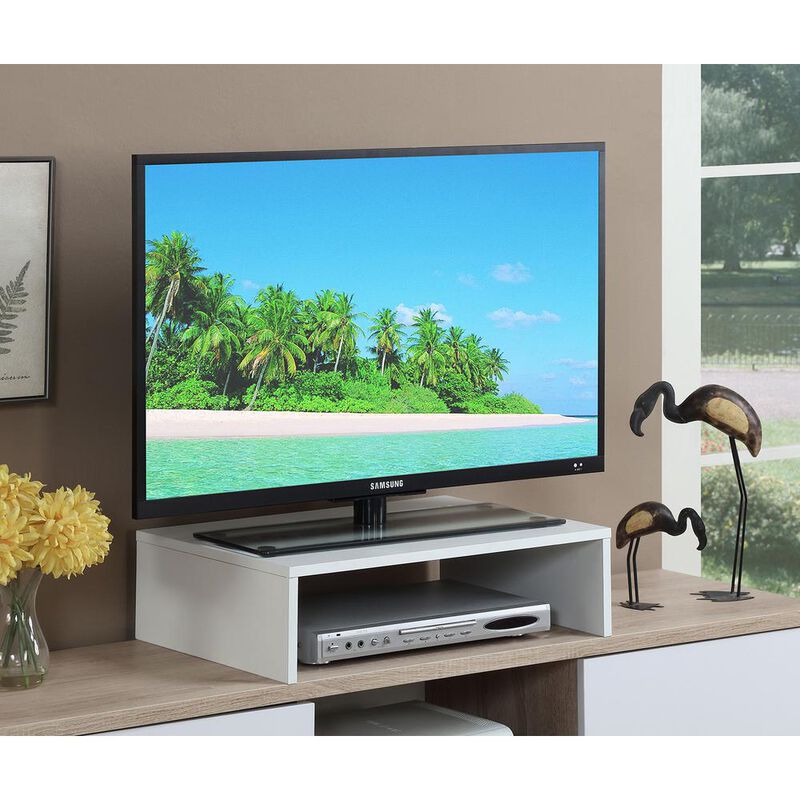 Convience Concept, Inc. Designs2Go Small TV/Monitor Riser for TVs up to 26 Inches White
