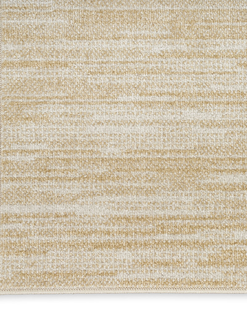 Nourison Essentials NRE01 Ivory/Gold 9' x Square Rug image number 3