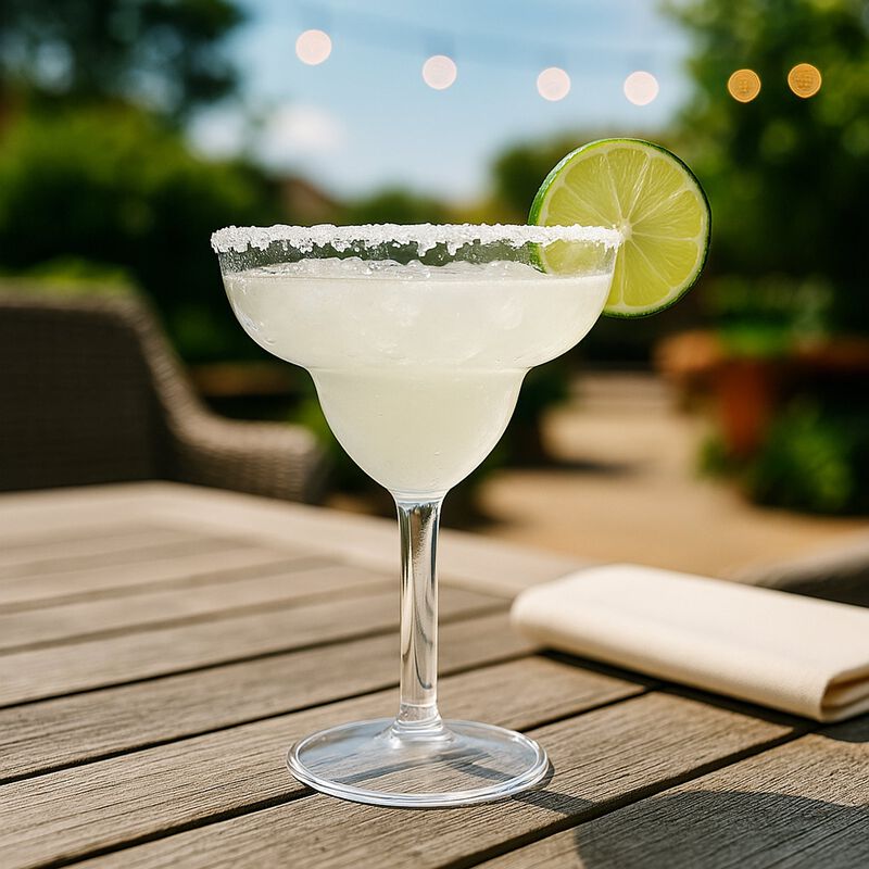 Premium dia.4.75" h:7" 12 oz. Round Clear Polycarbonate Margarita (Set of 12) image number 4