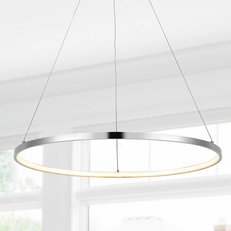 Brice Modern Contemporary Iron Integrated LED Pendant