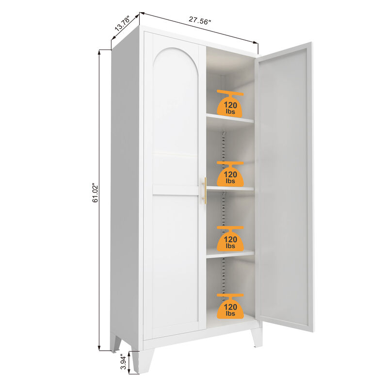 Kegjot 61'' Metal Storage Cabinet image number 2