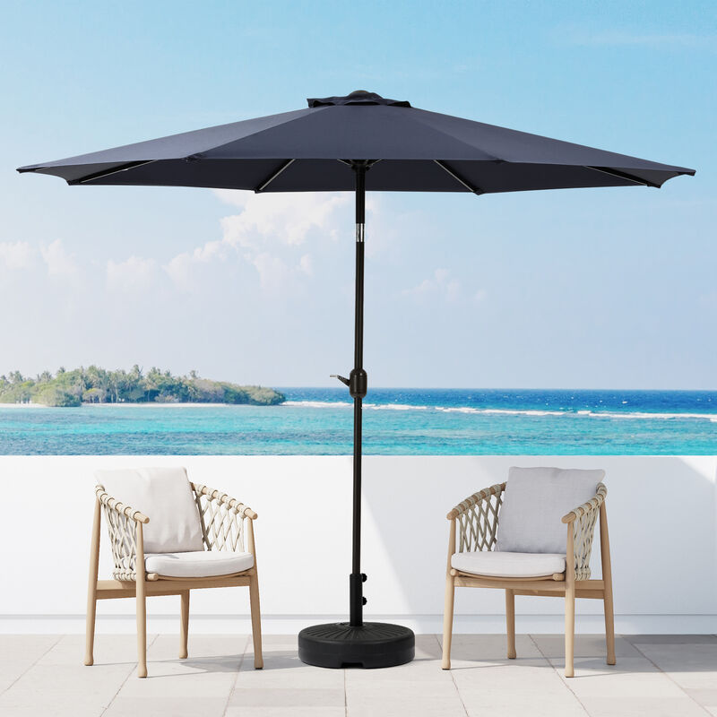 WestinTrends Westintrends 9 ft. Patio Table Umbrella with tilt and crank features