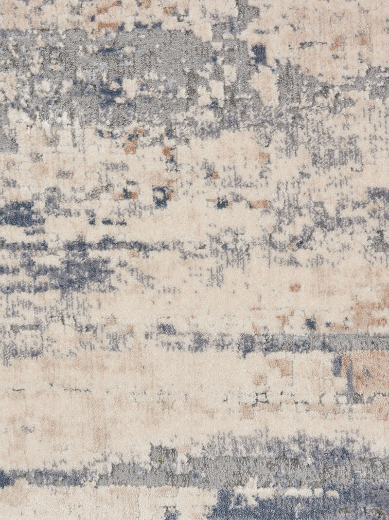 Rustic Textures RUS04 Beige/Gray 5'3" x 7'3" Rug