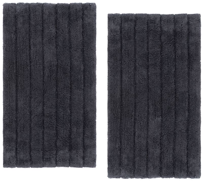 Harlow Channel Tufted PMB911 Set of 2 Bathmat image number 0