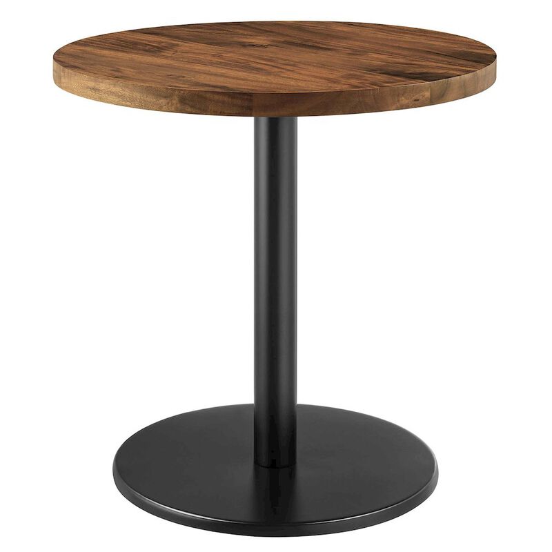 Viva Round Acacia Wood Side Table image number 0
