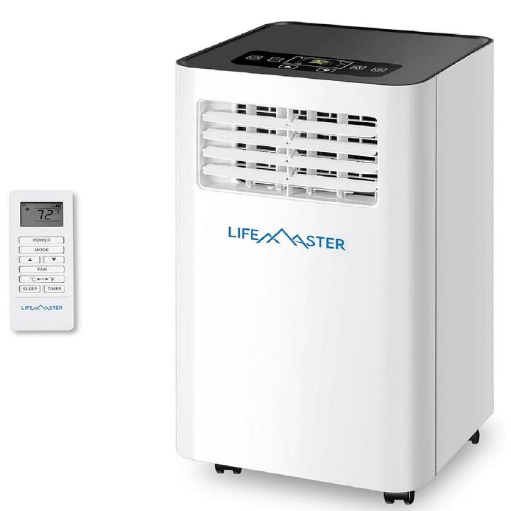 10,000 BTU Portable Air Conditioners, Room Air Conditioner with Digital Remote for Room up to 450 Sq.Ft, 3-in-1 Portable AC Unit with with Installation Kit for Home/Office/Dorms