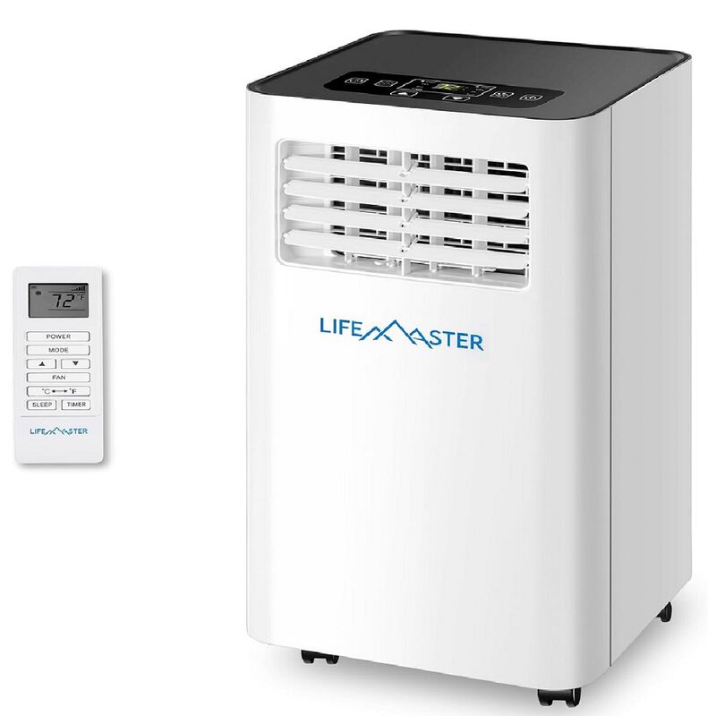 10,000 BTU Portable Air Conditioners, Room Air Conditioner with Digital Remote for Room up to 450 Sq.Ft, 3-in-1 Portable AC Unit with with Installation Kit for Home/Office/Dorms