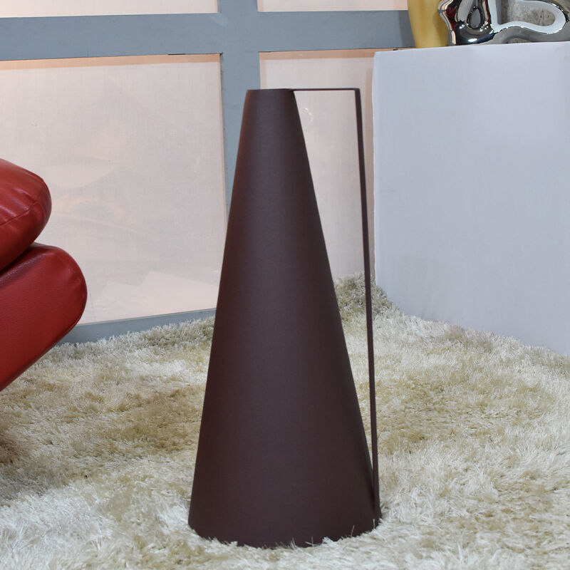 Handmade Iron Geometric Rust Bud Vase For Indoor & Outdoor Use BBH Homes