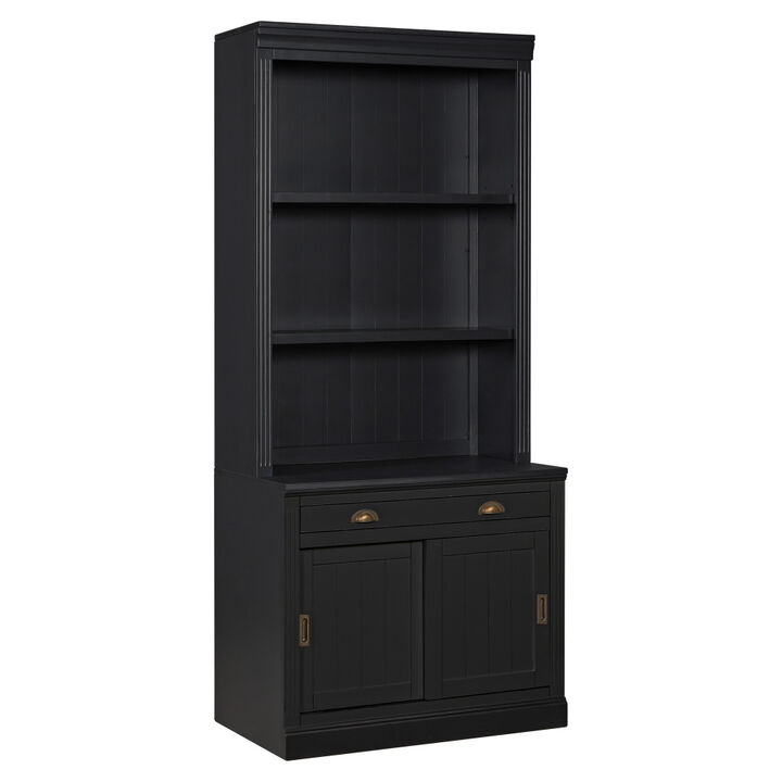 Pulvop LED-Lit Bookcase