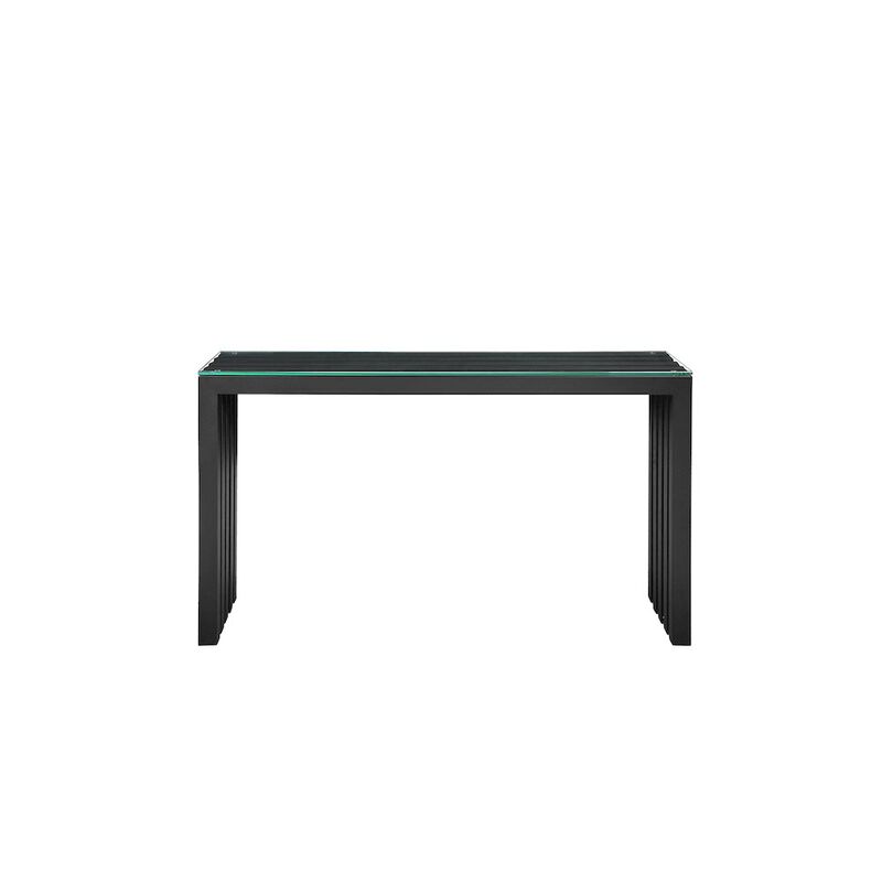 Pangea Home Vlad Console Metal Black