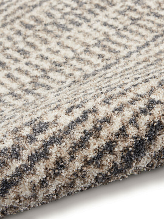 Etched CK72 Ivory/Gray 3'2" x 5' Rug