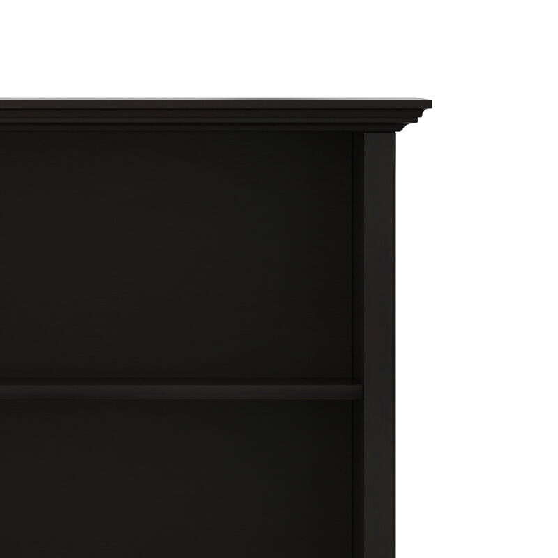 Simpli Home Amherst Low 4 Shelf Bookcase image number 6