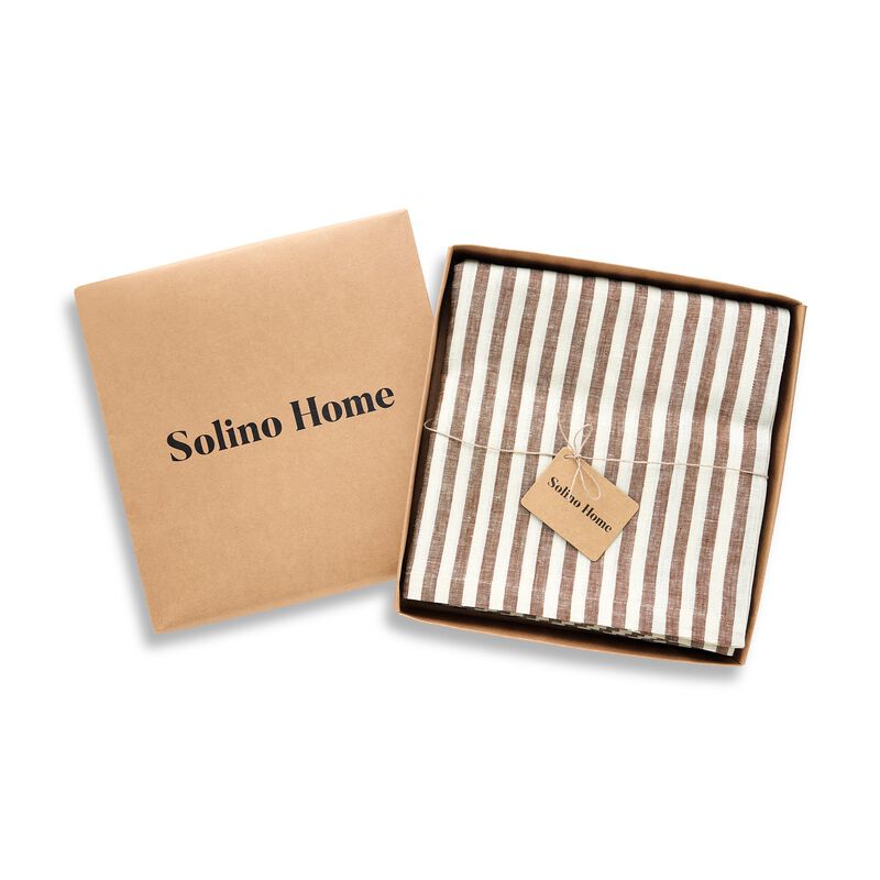 Linen Tablecloth - Amalfi Stripe image number 4