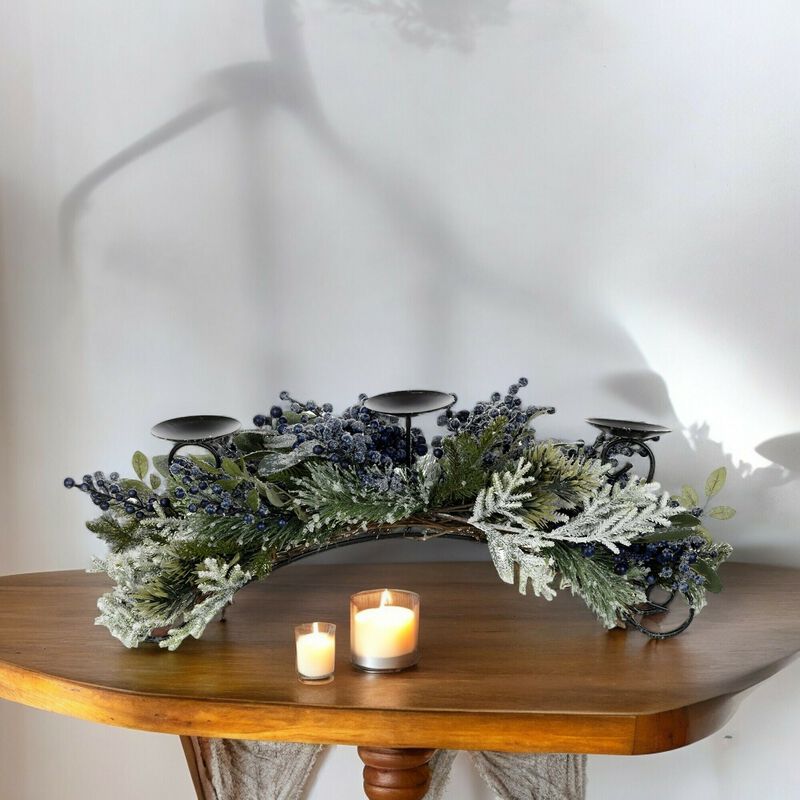 Pine Centerpiece for Festive Holiday Decor and Natural Elegance